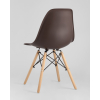 Стул Stool Group Eames DSW коричневый [8056PP BROWN 66009]