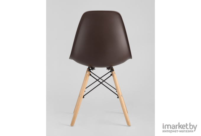 Стул Stool Group Eames DSW коричневый [8056PP BROWN 66009]