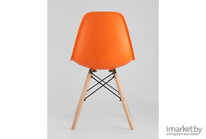 Стул Stool Group Eames DSW оранжевый [8056PP ORANGE]