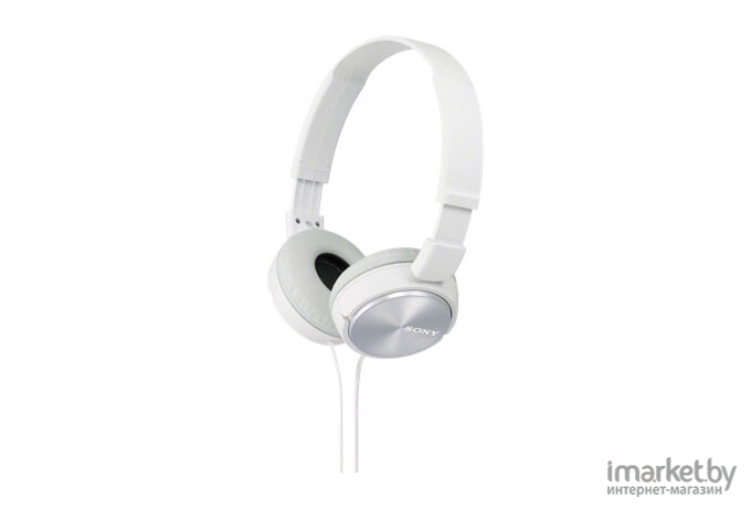 Наушники с микрофоном Sony MDR-ZX310AP (белый)