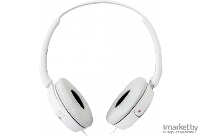 Наушники с микрофоном Sony MDR-ZX310AP (белый)