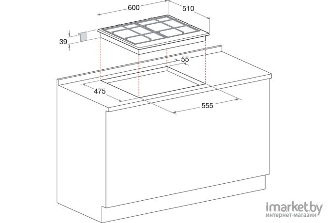 Варочная панель Hotpoint-Ariston 9YPSN 645(AN) GH R/HA