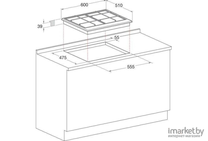 Варочная панель Hotpoint-Ariston 9YPSN 645(OW) GH R/HA