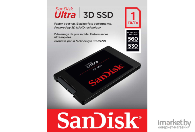 SSD SanDisk Ultra 3D 250GB SDSSDH3-250G-G25