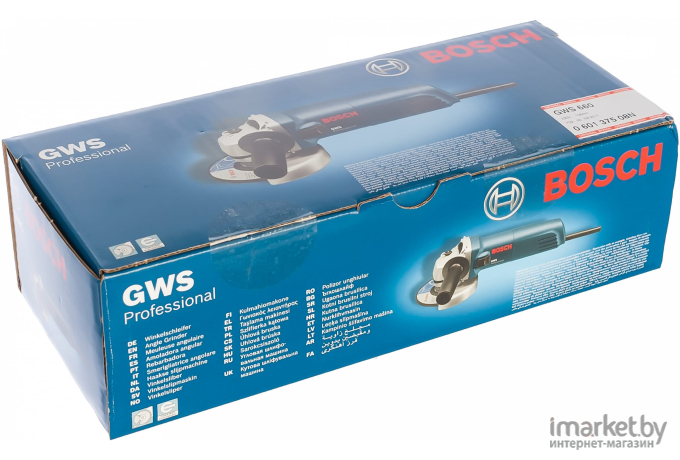 Сетевая угловая шлифовальная машина Bosch GWS 660 060137508N
