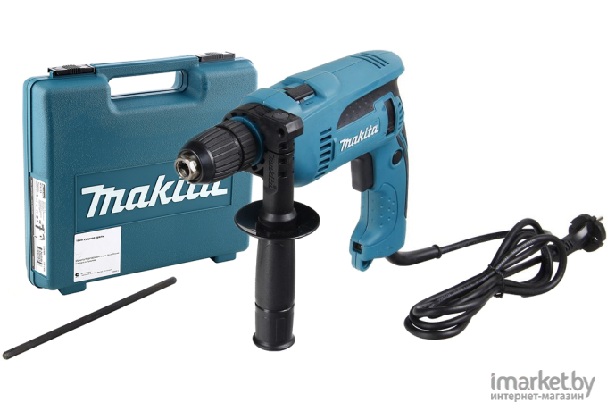 Сетевая ударная дрель Makita HP1641FK