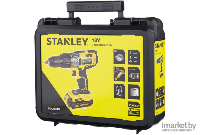 Дрель-шуруповерт Stanley STDC18LHBK