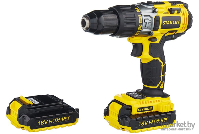 Дрель-шуруповерт Stanley STDC18LHBK