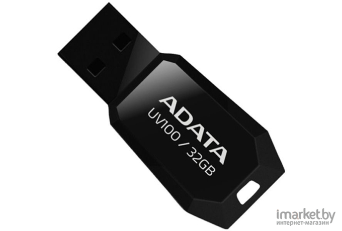 USB Flash A-Data DashDrive UV100 Black 32GB (AUV100-32G-RBK)