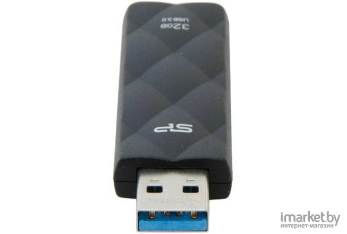 USB Flash Silicon-Power Blaze B20 Black 32GB (SP032GBUF3B20V1K)