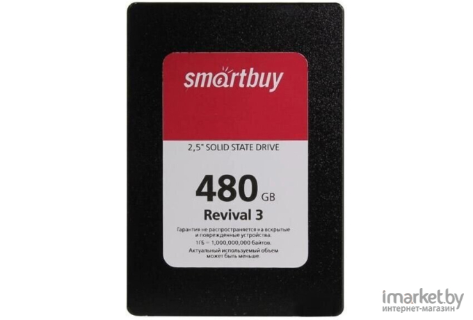 SSD Smart Buy Revival 3 480GB SB480GB-RVVL3-25SAT3