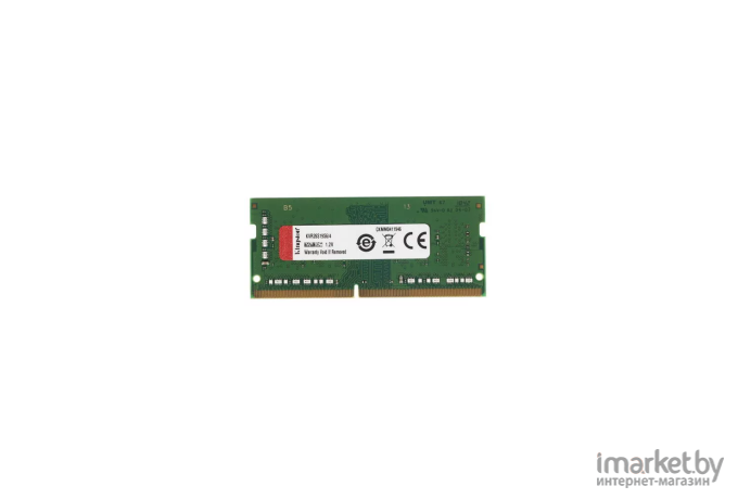 Оперативная память Kingston ValueRAM DDR4 SODIMM PC4-21300 4GB (KVR26S19S6/4)