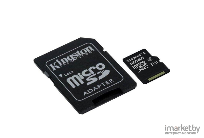 Карта памяти Kingston Canvas Select SDCS/128GB microSDXC 128GB (с адаптером)