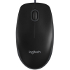 Мышь Logitech B100 Optical USB Mouse (910-003357) Black