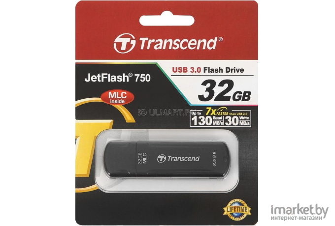 USB Flash Transcend JetFlash 750 32GB (TS32GJF750K)