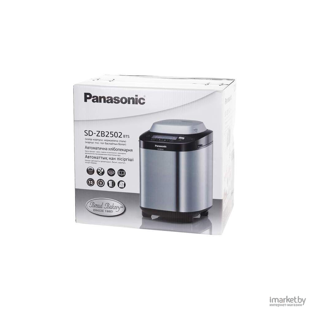 Заказать хлебопечка panasonic sd-zb 2502 bts | Цена | С доставкой