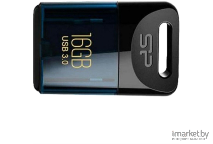 USB Flash Silicon-Power Jewel J06 Dark Blue 16GB (SP016GBUF3J06V1D)