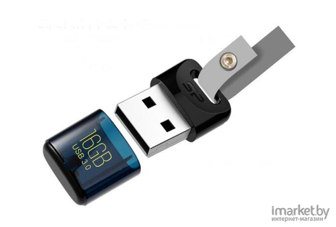 USB Flash Silicon-Power Jewel J06 Dark Blue 16GB (SP016GBUF3J06V1D)