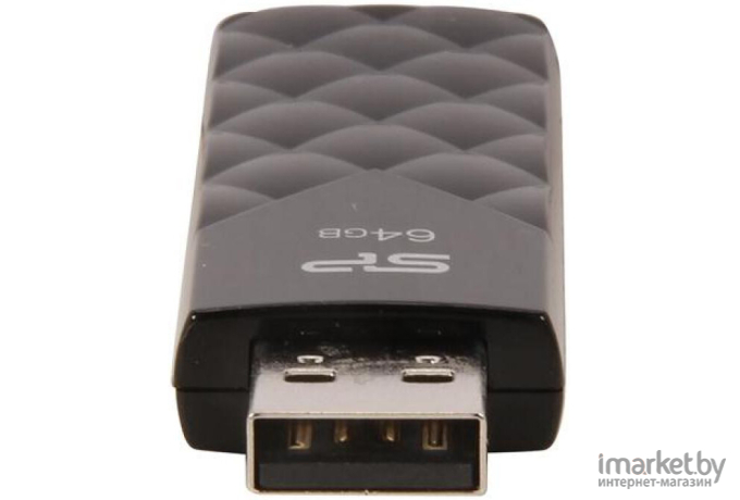 USB Flash Silicon-Power Ultima U03 Black 64GB (SP064GBUF2U03V1K)