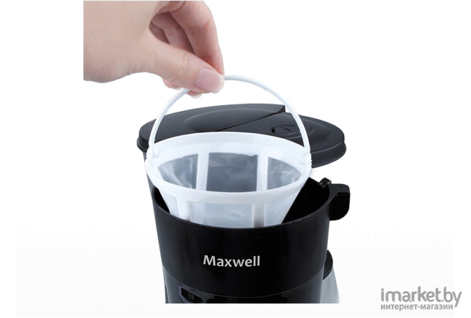 Кофеварка Maxwell MW-1650 BK