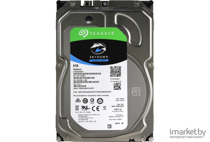 Жесткий диск Seagate Skyhawk 6TB (ST6000VX001)