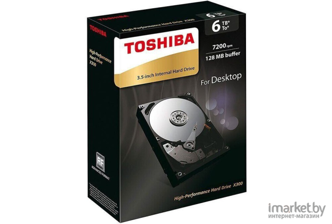 Жесткий диск Toshiba X300 10TB HDWR11AUZSVA