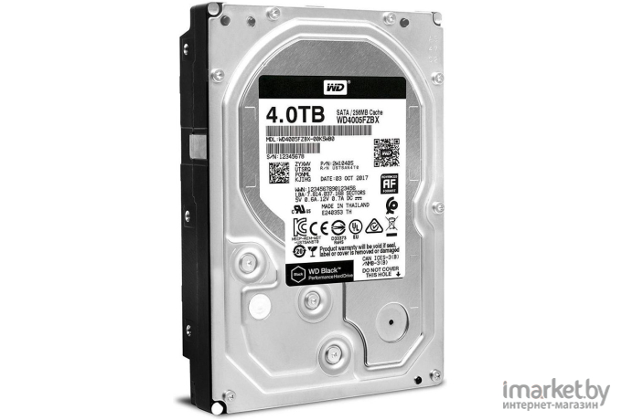 Жесткий диск WD Black 4TB WD4005FZBX