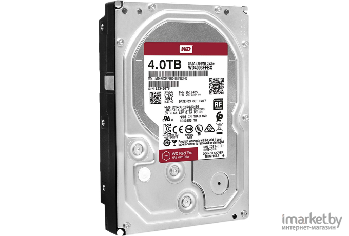 Жесткий диск WD Red Pro 4TB WD4003FFBX