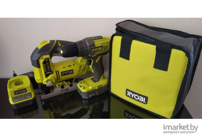 Дрель-шуруповерт Ryobi R18DD3-0