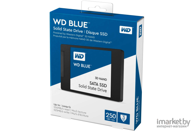 SSD WD Blue 3D NAND 250GB [WDS250G2B0A]