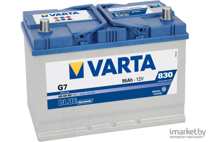 Автомобильный аккумулятор Varta Blue Dynamic G7 595 404 083 (95 А/ч)