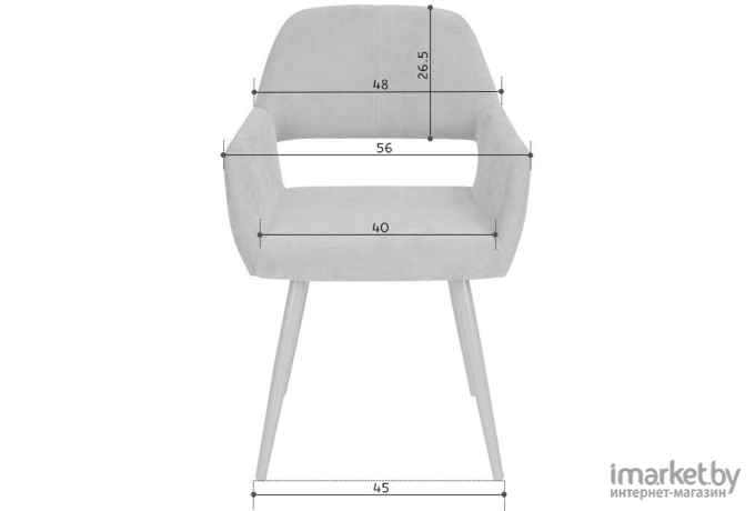 Стул Stool Group Кромвель желтый [CROMWELL YELLOW]