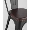 Стул Stool Group Tolix Soft черный матовый [LF818C MATTE BLACK 3474+PU7005]