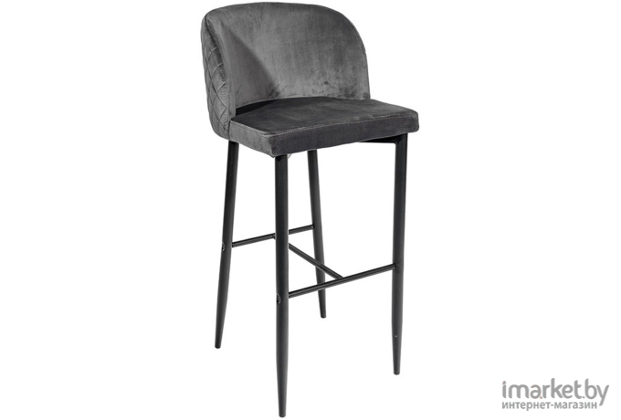 Стул барный Stool Group Оскар вельвет серый [MC11B VELVET HLR-21 DUAL]