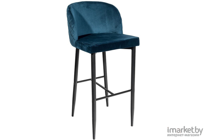 Стул барный Stool Group Оскар вельвет синий/зеленый [MC11B VELVET HLR-63 DUAL]