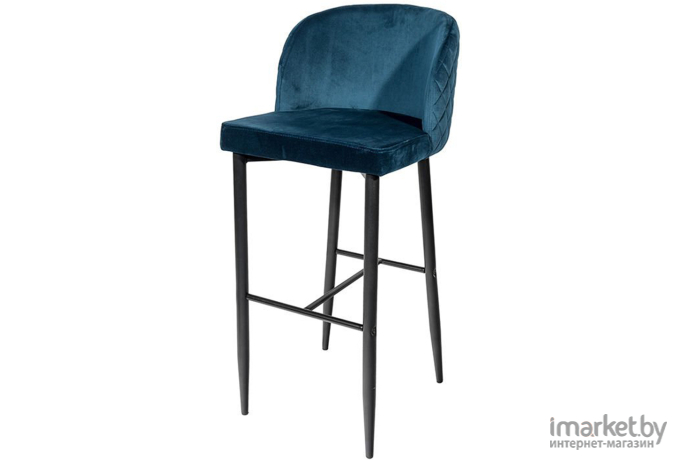 Стул барный Stool Group Оскар вельвет синий/зеленый [MC11B VELVET HLR-63 DUAL]