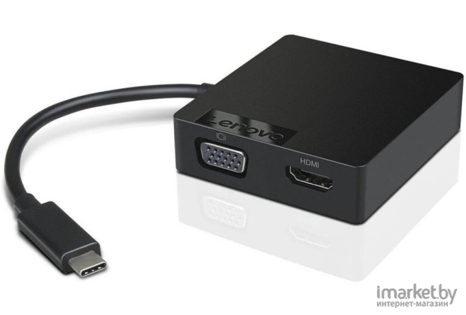 Док-станция для ноутбука Lenovo USB-C Travel Hub (4X90M60789)