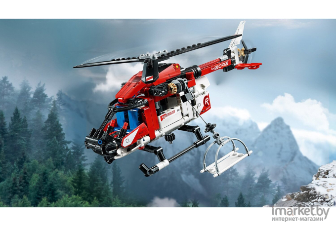 Конструктор Lego Technic Спасательный вертолёт 42092