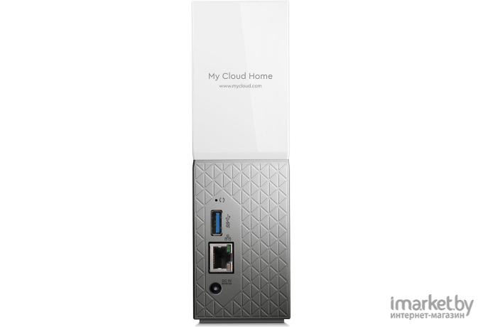 Сетевое хранилище Western Digital 2Tb WDBVXC0020HWT-EESN My Cloud Home 3.5” USB 3.0 [RJ-45]