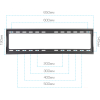 Кронштейн для телевизора ARM Media Steel-2 черный