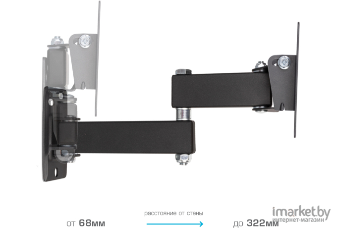 Кронштейн для телевизора Kromax Optima-104 черный