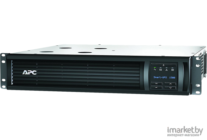 ИБП APC Smart-UPS 1500VA LCD RM 2U (SMT1500RMI2U)