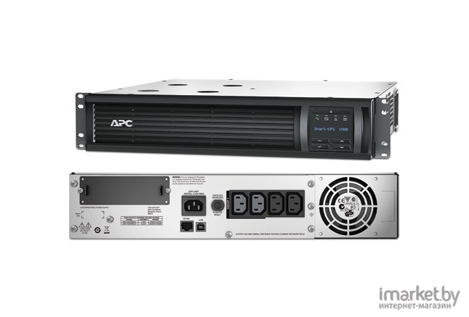 ИБП APC Smart-UPS 1500VA LCD RM 2U (SMT1500RMI2U)