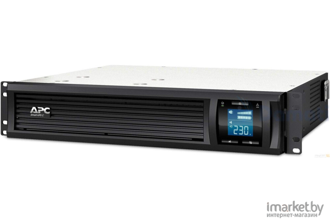 ИБП APC Smart-UPS C 3000VA Rack mount LCD 230V (SMC3000RMI2U)