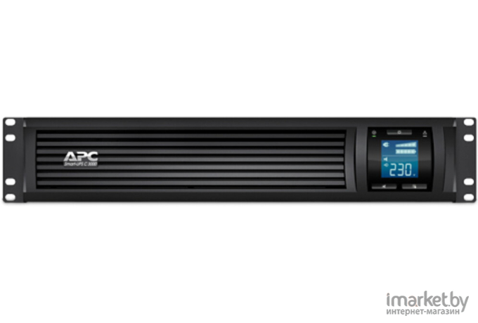 ИБП APC Smart-UPS C 3000VA Rack mount LCD 230V (SMC3000RMI2U)