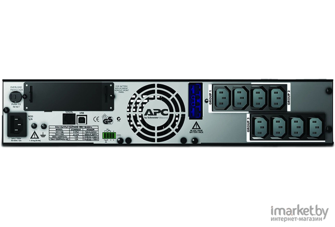 ИБП APC Smart-UPS X 1500VA Rack/Tower LCD 230V (SMX1500RMI2U)