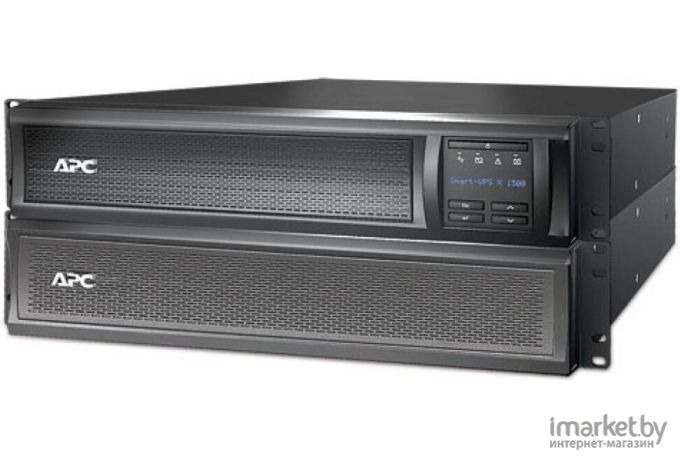 ИБП APC Smart-UPS X 1500VA Rack/Tower LCD 230V (SMX1500RMI2U)