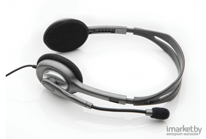 Наушники-гарнитура Logitech Stereo Headset H111 (981-000593)