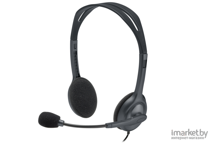 Наушники-гарнитура Logitech Stereo Headset H111 (981-000593)