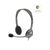 Наушники-гарнитура Logitech Stereo Headset H111 (981-000593)